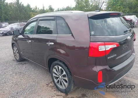 2014 Kia Sorento Sx V6 из США, поврежденный, VIN 5XYKWDA74EG433350